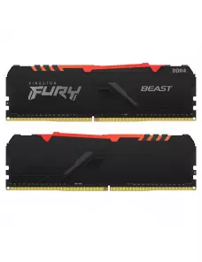 DDR4 Kingston FURY Beast RGB 8Go 3200Mhz CL16 Kingston - 3