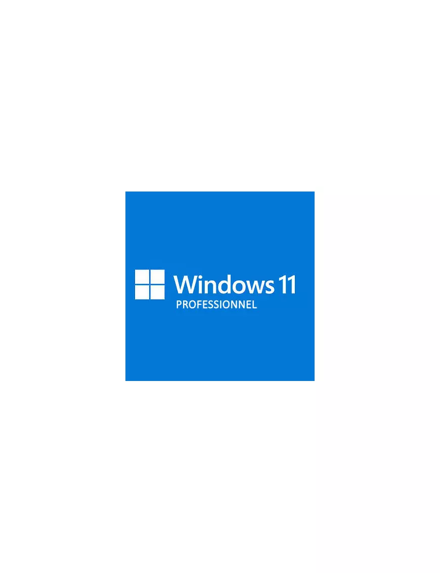 Microsoft Windows 11 Professionnel 64 Bits OEM 1 PC Fr