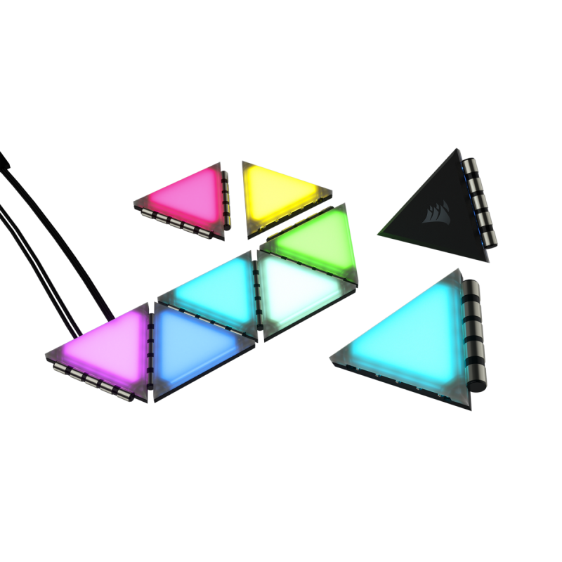 Corsair iCUE LC100 Starter Kit 9 Mini triangle