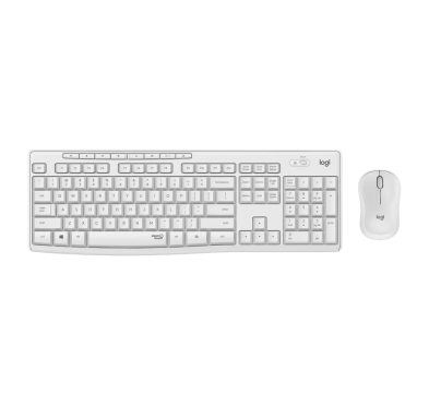 Clavier Souris Logitech MK295 Silent White Wireless Logitech - 1