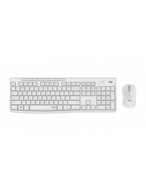 Clavier Souris Logitech MK295 Silent White Wireless Logitech - 1