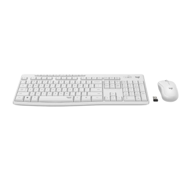 Clavier Souris Logitech MK295 Silent White Wireless Logitech - 2