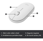 Clavier Souris Logitech MK470 White Wireless Clavier Souris Logitech MK470 White Wireless