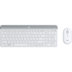 Clavier Souris Logitech MK470 White Wireless Logitech - 1