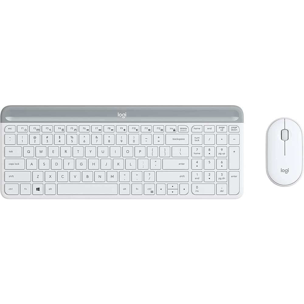 Clavier Souris Logitech MK470 White Wireless Clavier Souris Logitech MK470 White Wireless