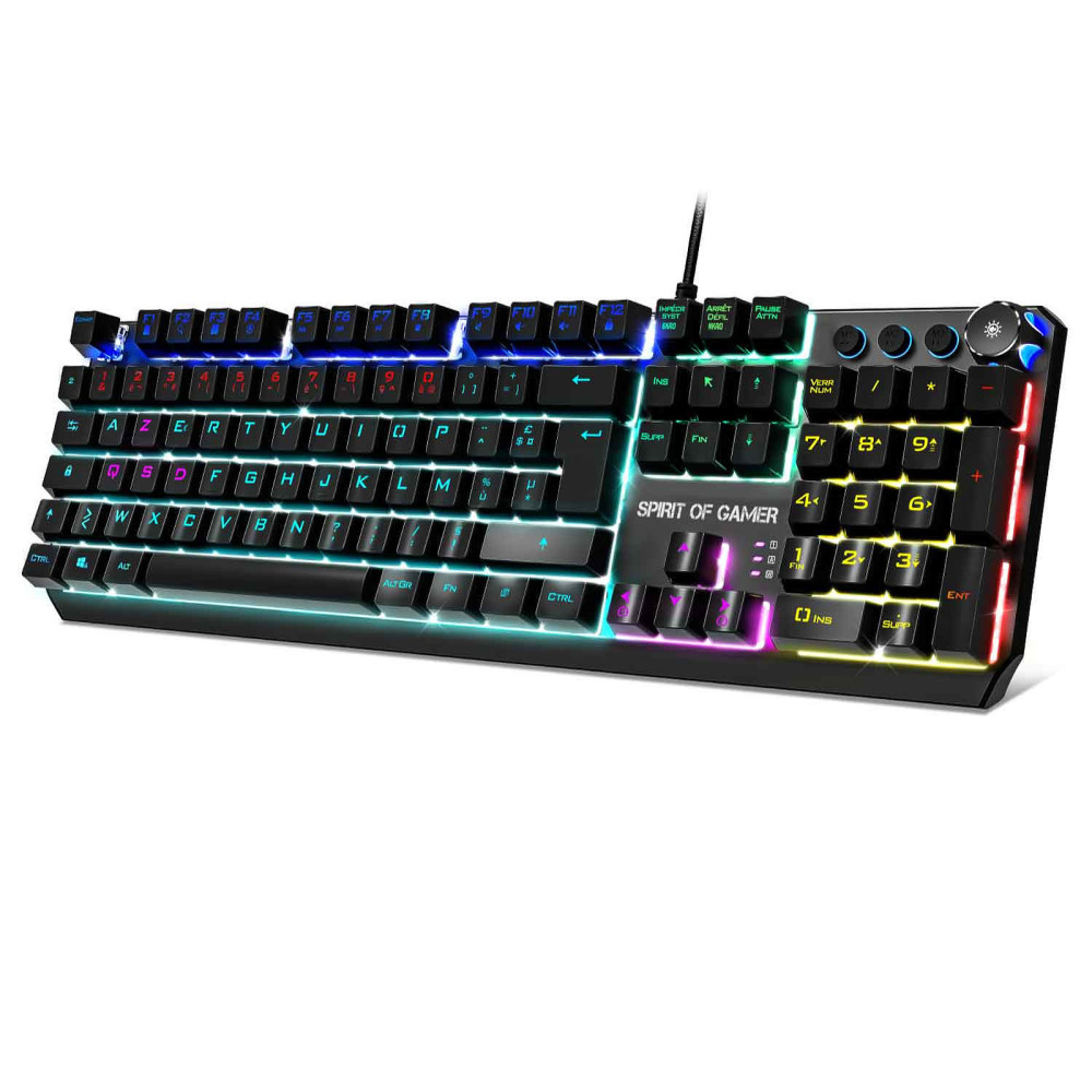 Clavier Spirit of Gamer XPERT-K400 RGB Mécanique