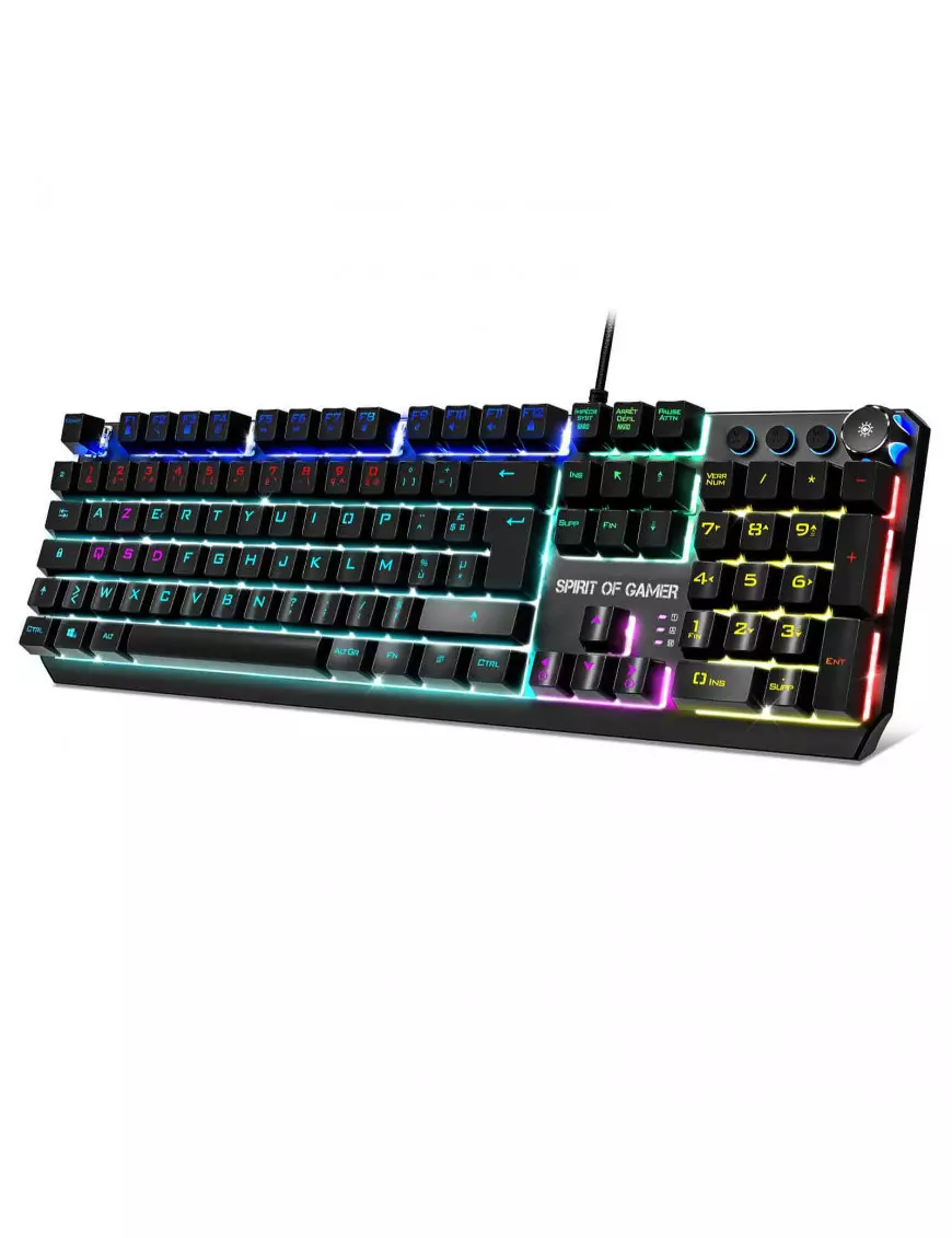 Clavier Spirit of Gamer Mécanique LED RGB XPERT-K400 - 1