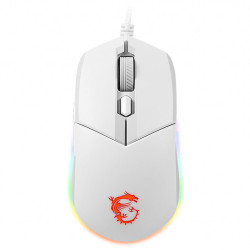 Souris MSI Clutch GM11 Blanc Optique 5000dpi Gaming RGB - 2