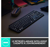 Clavier Logitech MX Keys For Business Graphite