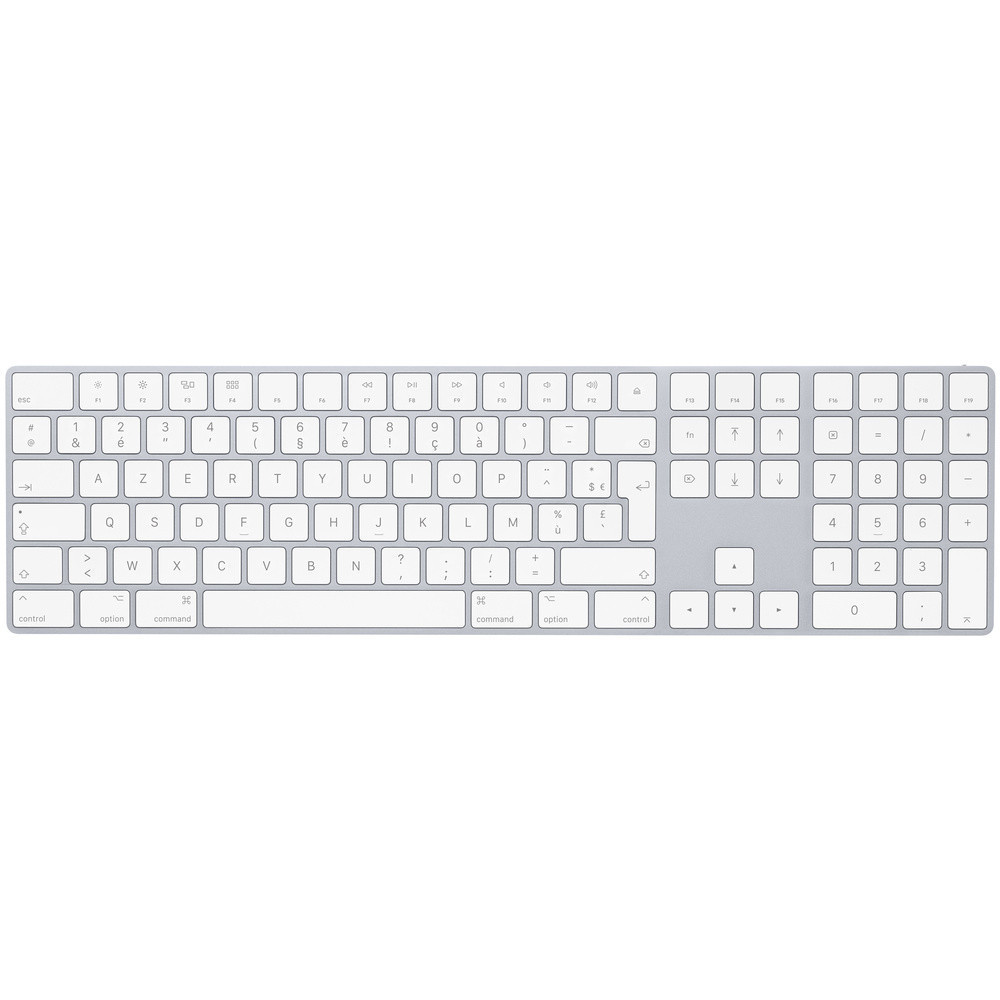 Clavier Apple Magic Keyboard avec pavé numérique Bluetooth Apple - 1