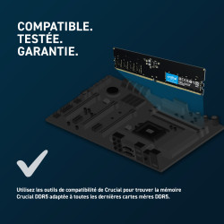 DDR5 Crucial 16Go 4800Mhz CL40 Crucial - 4