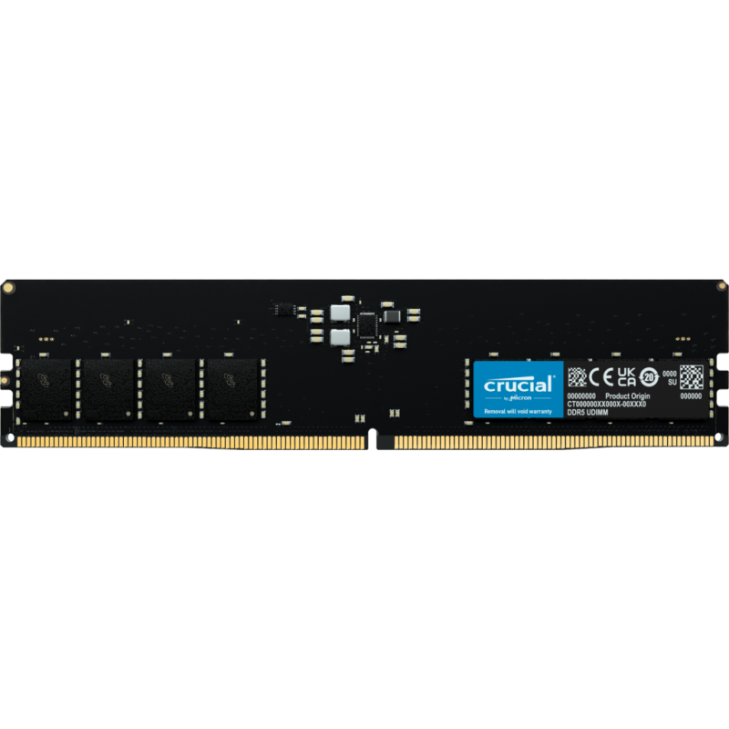 DDR5 Crucial 16Go 4800Mhz CL40