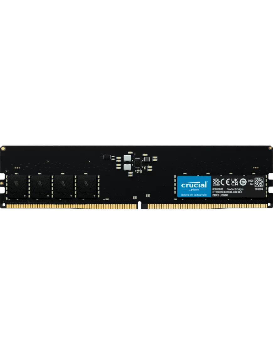 DDR5 Crucial 16Go 4800Mhz CL40 Crucial - 1