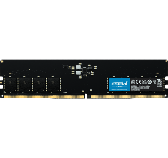 DDR5 Crucial 16Go 4800Mhz CL40 Crucial - 1