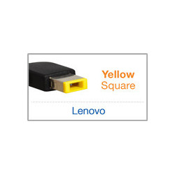 Chargeur compatible Lenovo 20V 4.5A 90W embout SQUARE jaune Générique - 1