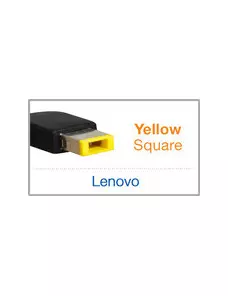 Chargeur compatible Lenovo 20V 4.5A 90W embout SQUARE jaune Générique - 1