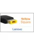 Chargeur compatible Lenovo 20V 4.5A 90W embout SQUARE jaune Générique - 1