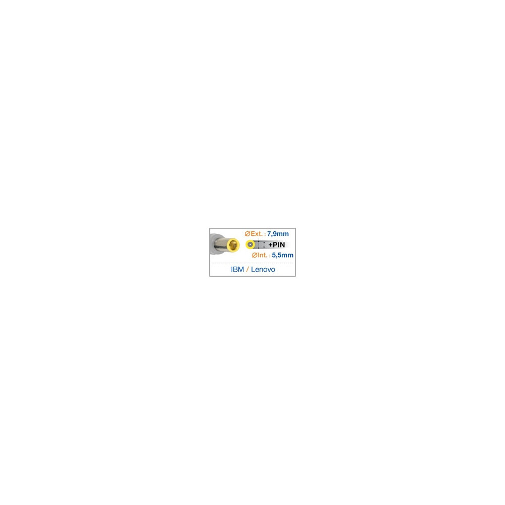 Chargeur compatible Lenovo 20V 4.5A 90W 7.9/5.5/0.8mm