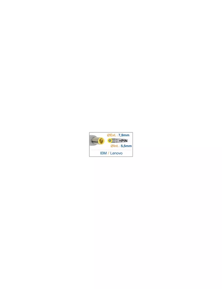 Chargeur compatible Lenovo 20V 4.5A 90W 7.9/5.5/0.8mm