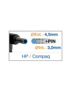 Chargeur compatible HP 19.5V 4.62A 90W 4.5/3/1mm Générique - 1