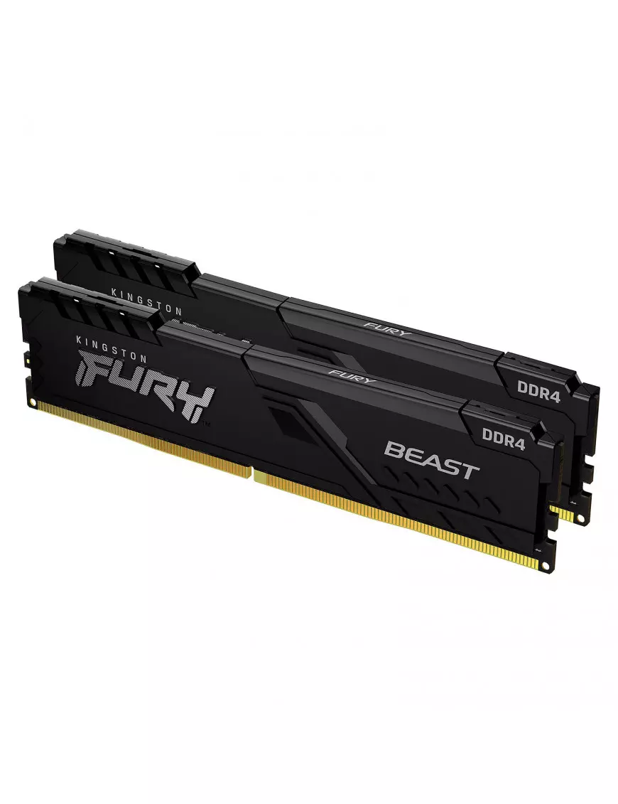 DDR4 Kingston FURY Beast Kit 16Go 2x8Go 3200Mhz CL16 Kingston - 1