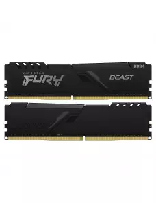 DDR4 Kingston FURY Beast Kit 16Go 2x8Go 3200Mhz CL16 Kingston - 2