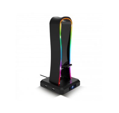 Support de Casque Spirit of Gamer Sentinel RGB Hub USB - 1