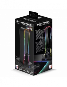 Support de Casque Spirit of Gamer Sentinel RGB Hub USB - 8