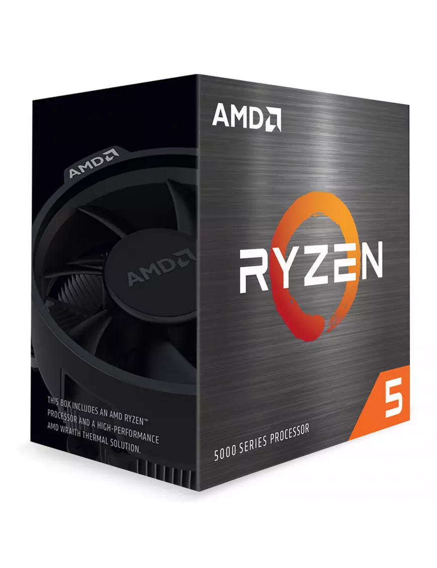 Processeur AMD RYZEN 5 5500 3.6/4.2Ghz 19M 6Core 65W AM4 AMD - 1