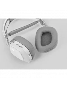 Casque Corsair HS80 RGB WIRELESS Gaming Premium Blanc - 4