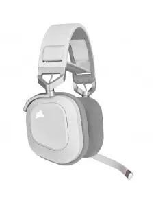 Casque Corsair HS80 RGB WIRELESS Gaming Premium Blanc - 2