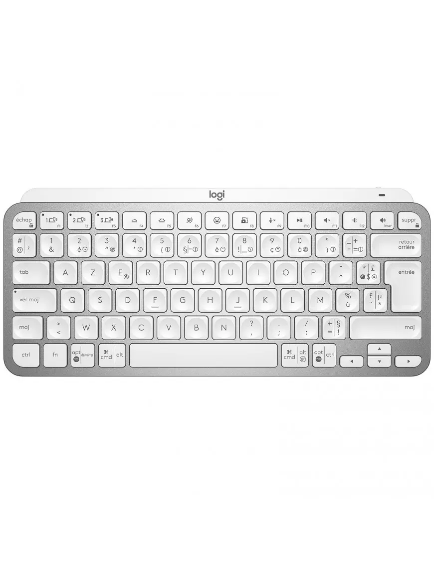 Clavier Logitech MX Keys Mini Gris Pâle Logitech - 2