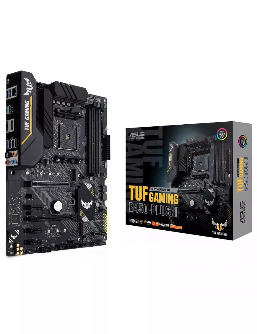 Carte Mère Asus TUF GAMING B450-PLUS II ATX AM4 DDR4 Asus - 1