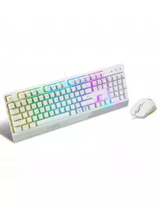 Pack Clavier Souris MSI Vigor GK30 Gaming COMBO Blanc RGB - 4