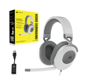 Casque Corsair HS65 Surround Gaming Blanc