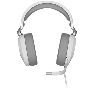 Casque Corsair HS65 Surround Gaming Blanc - 4