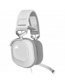 Casque Corsair HS80 RGB USB Gaming Premium Blanc - 2