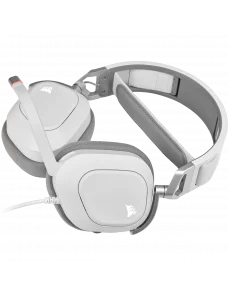 Casque Corsair HS80 RGB USB Gaming Premium Blanc - 4