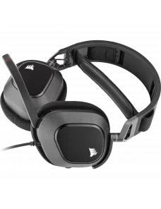 Casque Corsair HS80 RGB USB Gaming Premium Carbone - 4