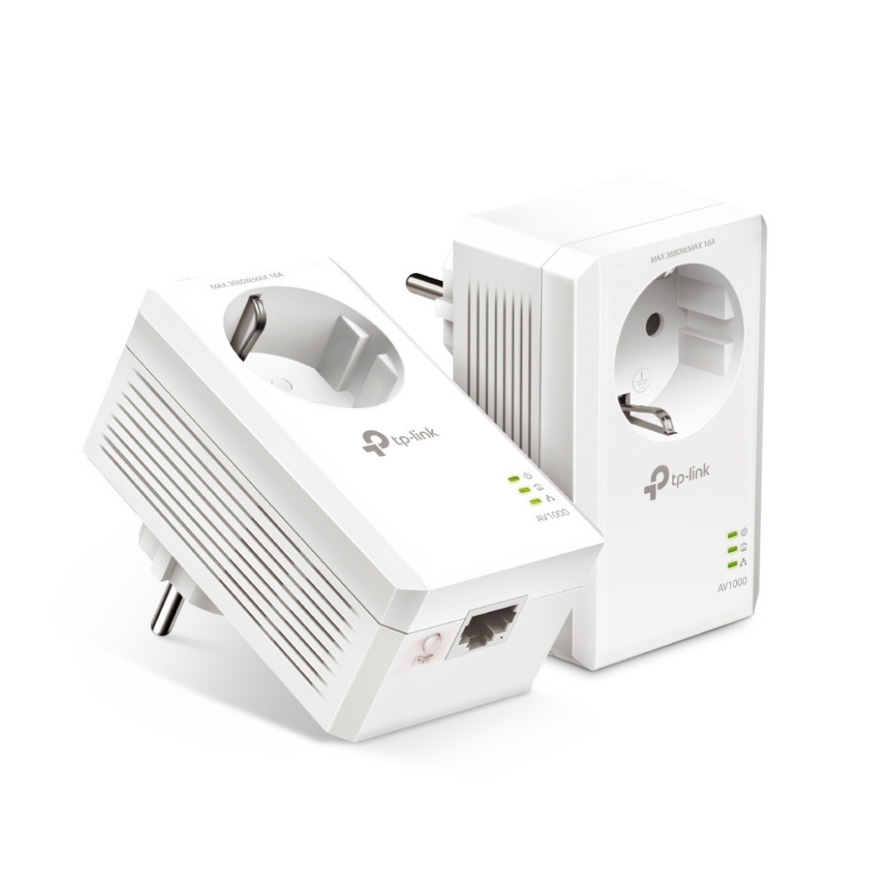 Pack 2x CPL TP-Link 2x RJ45 1000Mbits Prise 220V TL-PA7017P KIT