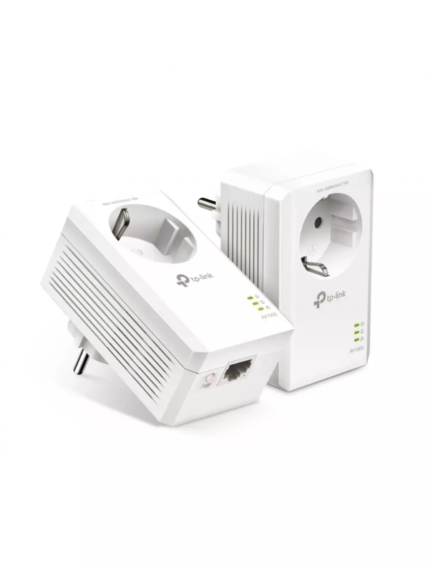 Pack 2x CPL TP-Link 2x RJ45 1000Mbits Prise 220V TL-PA7017P KIT