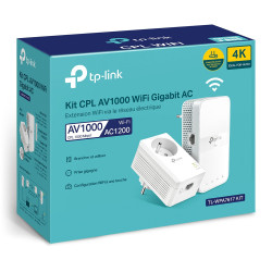 Pack 2x CPL TP-Link RJ45 1000Mbits Wifi AC1200 TL-WPA7617 KIT - 3