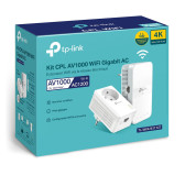 Pack 2x CPL TP-Link RJ45 1000Mbits Wifi AC1200 TL-WPA7617 KIT