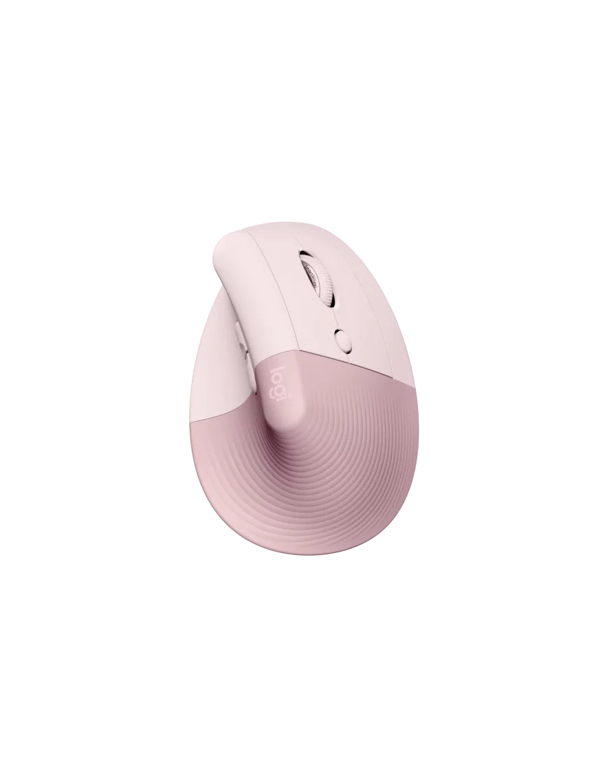 Souris Logitech Lift Ergonomique Verticale Rose