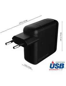 Alimentation ENERGEAR Wall Charger 65W (USB Type C PD 2.0) ENERGEAR - 1