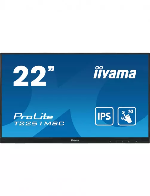 Ecran iiyama 22" T2251MSC-B1 1920x1080 Tactile 10 points - 1