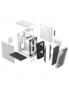 Boitier Fractal Design Torrent Compact White TG Clear Tint Fractal Design - 14