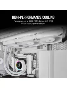 Ventilateur Corsair AF140 ELITE PWM 140 mm Blanc - 3