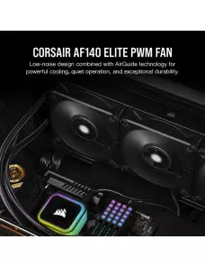 Ventilateur Corsair AF140 ELITE PWM 140 mm Noir - 4