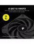 Ventilateur Corsair AF140 ELITE PWM 140 mm Noir - 2